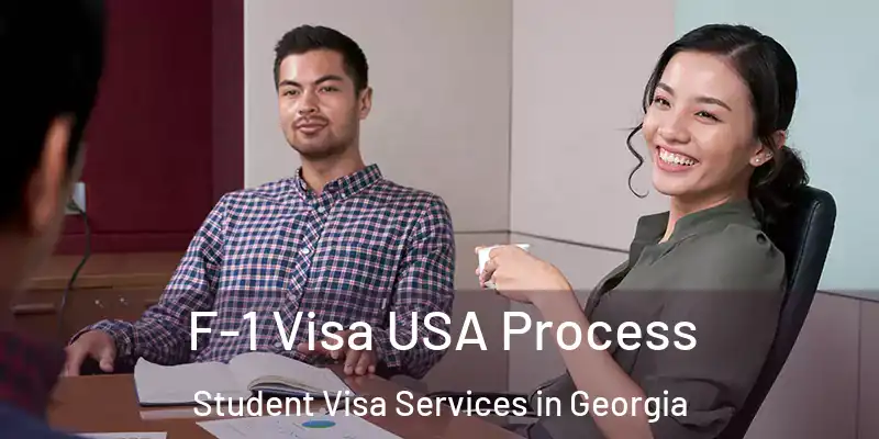 F-1 Visa USA Process Student Visa Services in Georgia